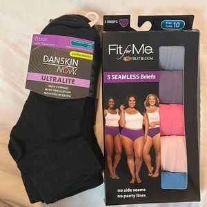 NEW Women’s Briefs AND Lowcut Socks